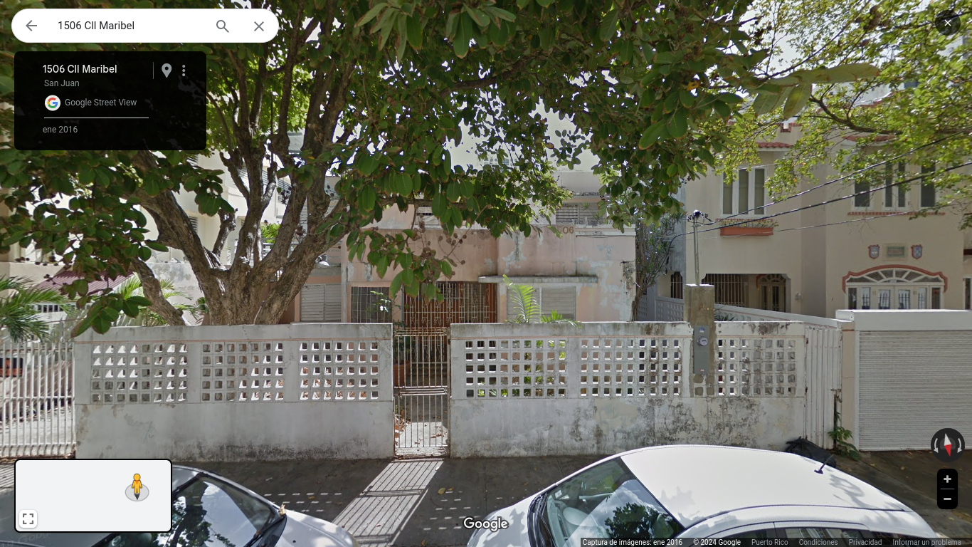 Residencia streamline moderne abandonada en la Terraza del Parque.