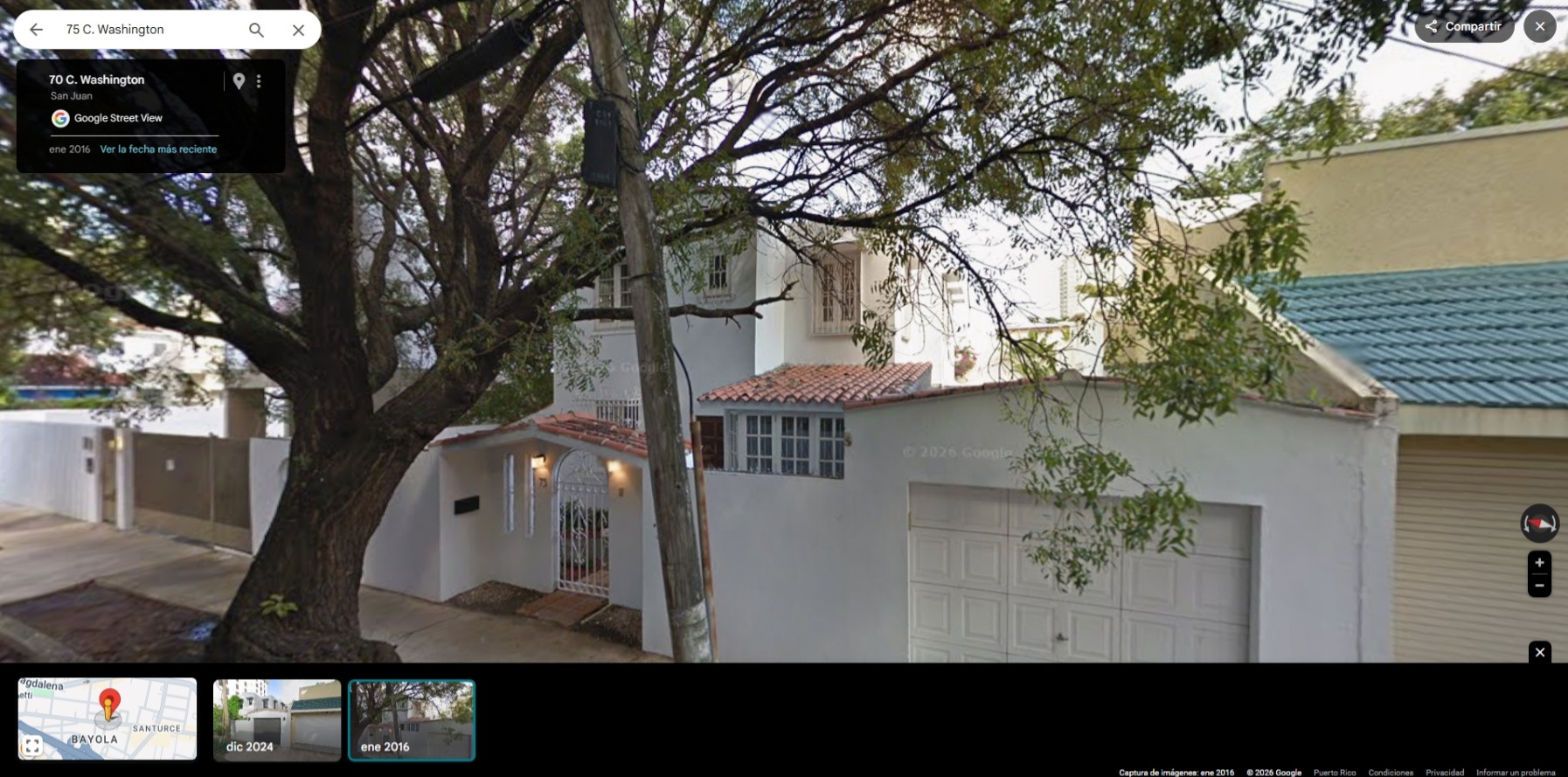 Calle Washington 75 - Google Maps 1 Calle Washington 75 - Google Maps 1