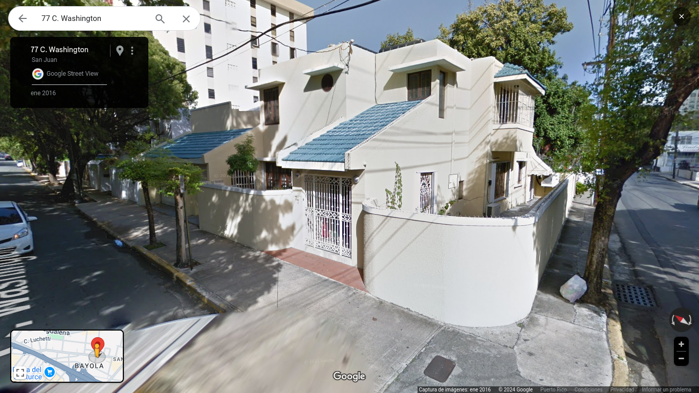 Residencia de estilo modernista clásico convertida a estilo español.