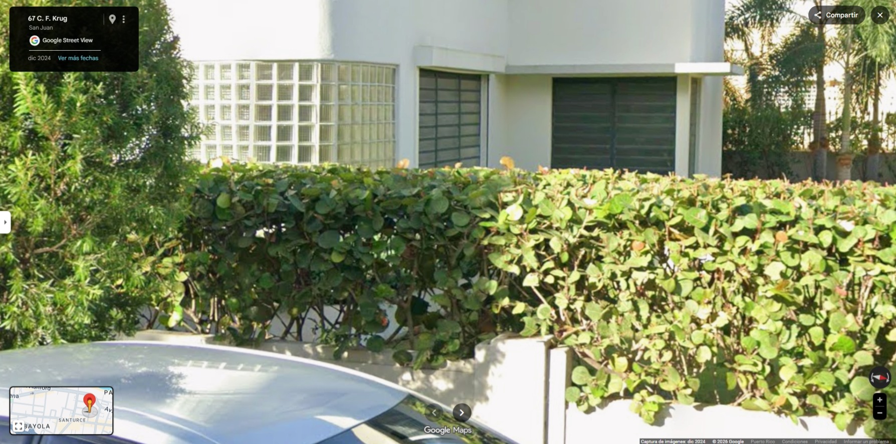 Detalle bloques vidrio Calle Mirsonia 1512