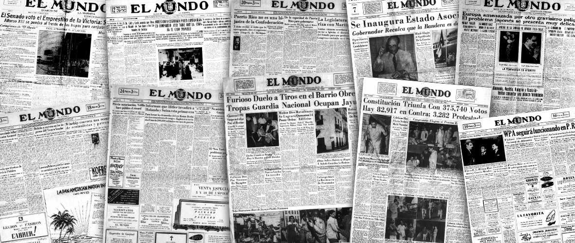 El Mundo Digital Archive collage