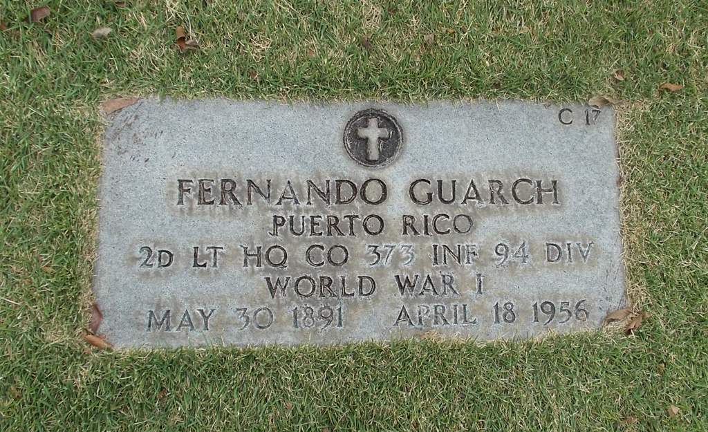 Fernando Guarch tombstone